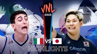 JAPAN vs ITALY  Highlights  Mens VNL 2023 [upl. by Abigail949]