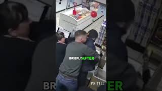 Masked Robber vs Supermarket Heroes You Wont Believe What Happens Next viral trending shorts [upl. by Nurav131]