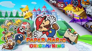 Paper Mario  The Origami King  Vellumental Boss Battle Theme Normal  Puzzle Looped [upl. by Yrrek]