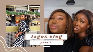 LAGOS VLOG  DECEMBER IN LAGOS NIGERIA PT 2  THE ALMA CHRONICLE [upl. by Nolos]