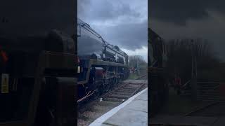 35028 Clan Line yeovilrailwaycentre 35028 clanline steamlocomotive [upl. by Lirba]