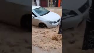 Floods in Benicarló Castellon Spain [upl. by Park]