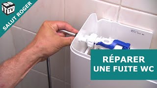 Réparer une fuite WC  Salut Roger [upl. by Ittak]