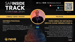 🎤 Visão Geral do SAP Sales amp Service Cloud Versão 2 com IA [upl. by Kikelia]