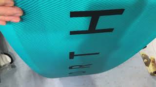 North Atmos Hybrid 2022 Kiteboard Review [upl. by Fanni]