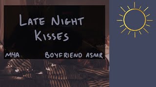 M4A Late Night Kisses Sleep Aid BFE ASMR SFW Domestic Bliss Smooch lol [upl. by Dagna747]