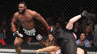 Every Tyron Woodley Finish [upl. by Anastasio278]