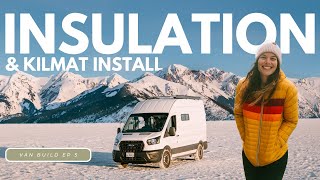 Insulation for Full Time Van Life  How to Keep Your Van Warm [upl. by Bertrand]