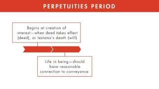 Property Law tutorial Rule Against Perpetuities  quimbeecom [upl. by Ennej791]