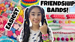 Easiest DIY Friendship Bands🎀🤩🦋  Riyas Amazing World [upl. by Iznekcam558]