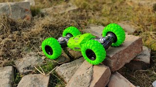 High Speed Double Sided Stunt RC Car One Key Deformation Vehicle Monster Rock Crawler OffRoad Truck [upl. by Ellsworth]