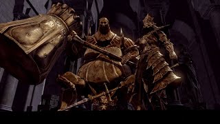 Ornstein and Smough SL1 SOLO  NO SHIELD  NO PYROMANCY DARK SOULS Remastered [upl. by Odranreb]