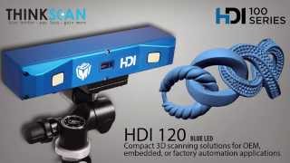 3D Scanner HDI 120 Blue Light  Video Brochure [upl. by Liarret236]