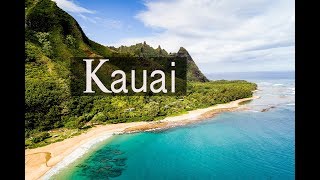 Kauai Aerial Video of Paradise 4K [upl. by Xymenes]