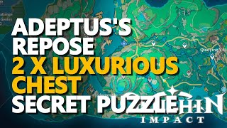 Adeptuss Repose Luxurious Chest Locked Secret Puzzle Genshin Impact [upl. by Arimay887]