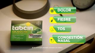 Tabcin Powergels Dìa y Noche rápido alivio a los síntomas de la gripe [upl. by Gnahc785]