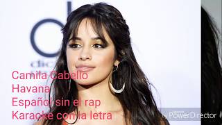 Havana remix Karaokeinstrumental Español sin el rap Camila Cabello [upl. by Assenev]