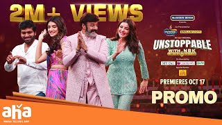 Unstoppable Ep 1 Promo🔥  Kajal Sreeleela Anil  UnstoppableWithNBK  Premieres Oct 17 [upl. by Nelg]