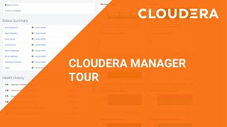 Updated Cloudera Manager Tour [upl. by Dennison]