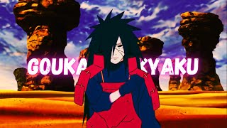 MADARA  GOUKA MEKKYAKU  AMV  ANIME [upl. by Eissirhc]