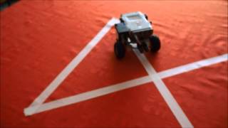 Odometry with mindstorms NXT [upl. by Petronia]