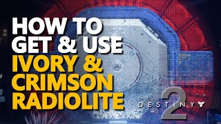 How to get and use Radiolite Destiny 2 [upl. by Jenda]