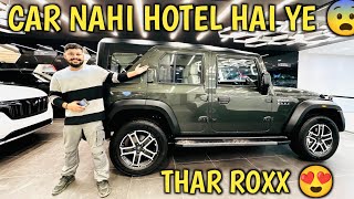 Finally❗️ Mahindra Thar Roxx is Here ⭐️Car नहीं HOTEL है ये ⭐️ Detailed Review Boot Space Features [upl. by Netsryk519]