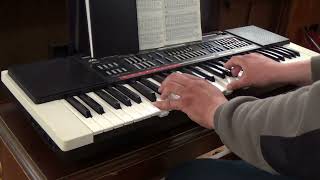 Orientis Partibus  Organist Bujor Florin Lucian playing on JVC KB700 Keyboard [upl. by Eniluqaj]