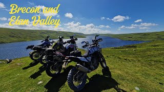 Brecon and Elan Valley  Tuareg 660 2xTenere 700 WR 250 [upl. by Adelle]