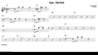 Minden asszony életében  Poór Péter C Flute Sheet music [upl. by Nesmat]