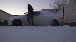 Volvo S80 V8 open headers cold start [upl. by Ynaffit997]