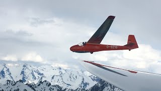 Gliding  Segelfliegen  Alps  LOWI  Innsbruck  2020 [upl. by Ydnim571]