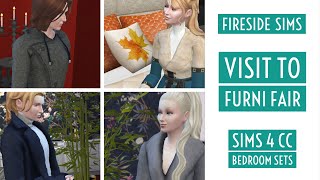 Visit to Furni Fair  Bedroom Sets  Sims 4 BuildBuy CC [upl. by Tomasine]