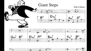 Giant Steps using the diminished scale 🎹 Jazz Piano College Tutorial [upl. by Ekul]