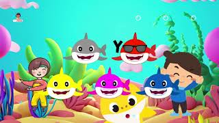 Tiney Ocean Baby Sharks Preschool Rhymes  Baby shark long  Baby shark dance [upl. by Alikahs645]