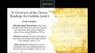 In Defense of Anthony Giddens’ Structuration Theory Assignment 3 Video SOCI 4385 WebEx Makyla Mc [upl. by Allene]