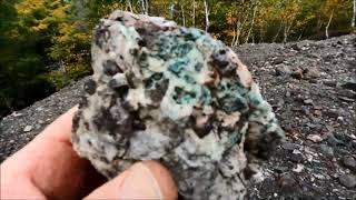 Turquoise a Michigan Datolite gem [upl. by Shantee478]