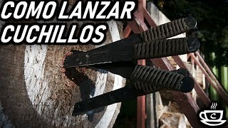 Como Lanzar Cuchillos Método fácil que todos pueden hacer  tutorial   Carlos Te [upl. by Howlan370]