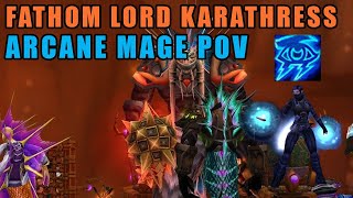 TBC Classic  SSC  Fathom Lord Karathress  Arcane Mage [upl. by Yanrahs]