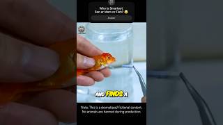 Genius Student Gets a Message Inside a Fish Mouth shorts movie viral cheat exam [upl. by Finn]