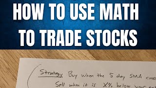 How to Use Math to Trade Stocks [upl. by Tavia888]