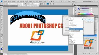 Como deformar textos en photoshop [upl. by Erreit]