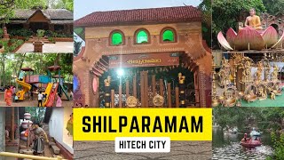 Shilparamam HiTech City Hyderabad  Complete Tour  Shilparamam Park Hyderabad  Place To Visit [upl. by Ativla]