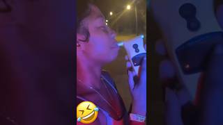 Wait for it 🤣breathalyzer gone wrong 😳 [upl. by Wasson]