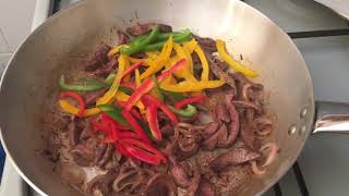 How to cook Liver Somali Style  Sida beerka loosameyo [upl. by Irbmac]