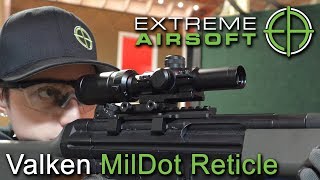 Extreme Review Valken 14x20 MilDot Reticle [upl. by Lansing525]