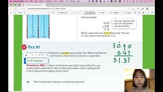 EnVision Math 6 Lesson 11 Fluently Add Subtract and Multiply Decimals [upl. by Eiliab294]