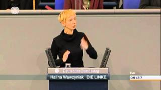 Halina Wawzyniak DIE LINKE Ein verfassungsgemäßes Wahlrecht ohne Vergrößerung des Bundestages [upl. by Nnyltak46]