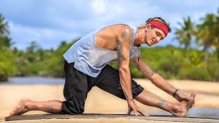 20 Min Yoga For Hamstrings Legs amp Low Back  The Best Damn Lower Body Yoga Relief 🇧🇷 [upl. by Chessa]