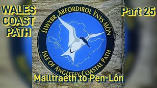 Wales Coast Path 25 Malltraeth to Penlôn [upl. by Ahsiem497]